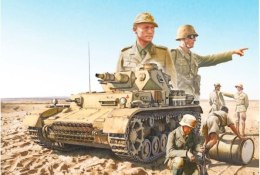 Model plastikowy Pz.Kpfw.IV F1/F2 /G With Afrika Korps Infantry