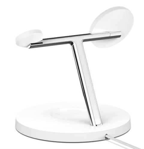 Bezprzewodowa podstawka ładująca BOOST CHARGE PRO 3w1 MagSafe biała Bezprzewodowa podstawka ładująca BOOST CHARGE PRO 3w1 MagSafe biała