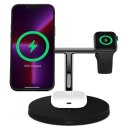 Bezprzewodowa podstawka ładująca BOOST CHARGE PRO 3w1 MagSafe czarna Bezprzewodowa podstawka ładująca BOOST CHARGE PRO 3w1 MagSafe czarna