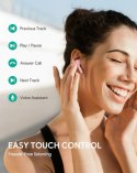 EP-T21S Pink True Wireless Słuchawki Bluetooth 5.0 | 3D SurroundSound | Move Compact II | wodoodporne IPX6 | 30h