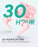 EP-T21S Pink True Wireless Słuchawki Bluetooth 5.0 | 3D SurroundSound | Move Compact II | wodoodporne IPX6 | 30h