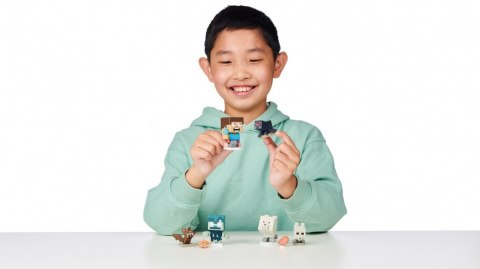 Figurki Minecraft Caves & Cliffs - Przygoda w Jaskini Treasure X Figurki Minecraft Caves & Cliffs - Przygoda w Jaskini Treasure X