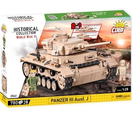 Klocki HC WWII Panzer III Ausf.J Klocki HC WWII Panzer III Ausf.J