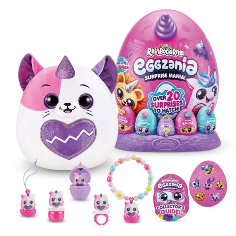 Maskotka Rainbocorns Jajko z pluszowym jednorożcem + 5 mini jajeczek Maskotka Rainbocorns Jajko z pluszowym jednorożcem + 5 mini jajeczek