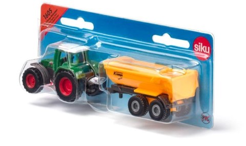 Traktor Fendt z wywrotką kolebkową Krampe Traktor Fendt z wywrotką kolebkową Krampe