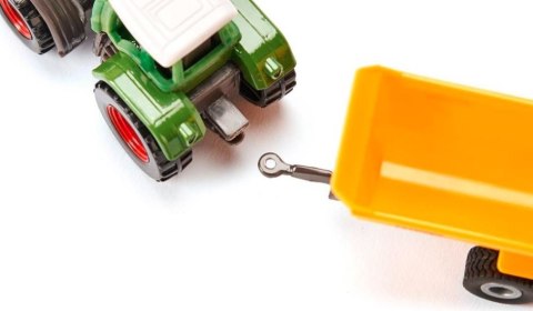 Traktor Fendt z wywrotką kolebkową Krampe Traktor Fendt z wywrotką kolebkową Krampe