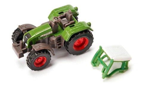 Traktor Fendt z wywrotką kolebkową Krampe Traktor Fendt z wywrotką kolebkową Krampe