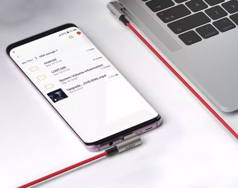 CB-CMD37 OEM kabel USB-C - USB-C 1m 60W PD 3A 20V nylonowy oplot czerwony CB-CMD37 OEM kabel USB-C - USB-C 1m 60W PD 3A 20V nylonowy oplot czerwony