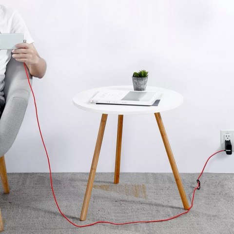 CB-CMD37 OEM kabel USB-C - USB-C 1m 60W PD 3A 20V nylonowy oplot czerwony CB-CMD37 OEM kabel USB-C - USB-C 1m 60W PD 3A 20V nylonowy oplot czerwony