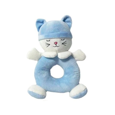 Grzechotka Kotek śpiący 18 cm Grzechotka Kotek śpiący 18 cm