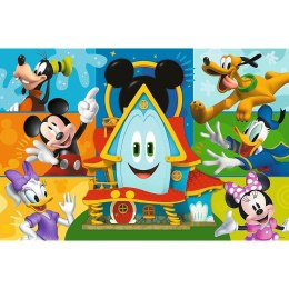 Puzzle 24 elementy Maxi Myszka Miki i i przyjaciele