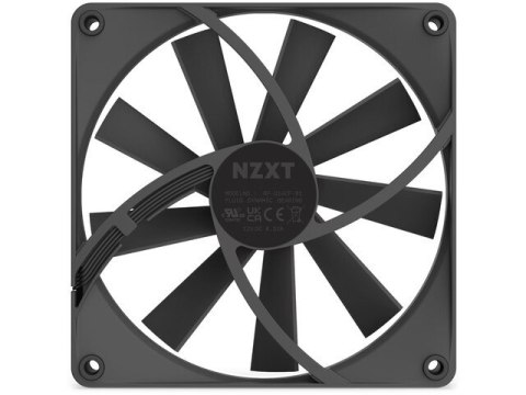 Wentylator F140Q 140mm cichy przepływ powietrza czarny Wentylator F140Q 140mm cichy przepływ powietrza czarny