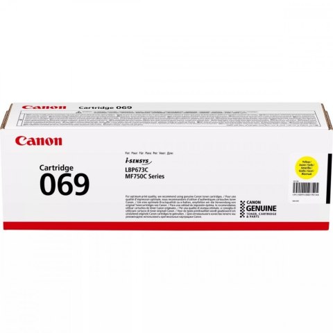 Toner 069 YELLOW 5091C002 Toner 069 YELLOW 5091C002