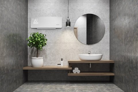 Grzejnik ceramiczny ścienny QH4000 biały