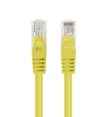 Patchcord kat.5e UTP 1m żółty 10-pak PCU5-20CC-010 Patchcord kat.5e UTP 1m żółty 10-pak PCU5-20CC-010