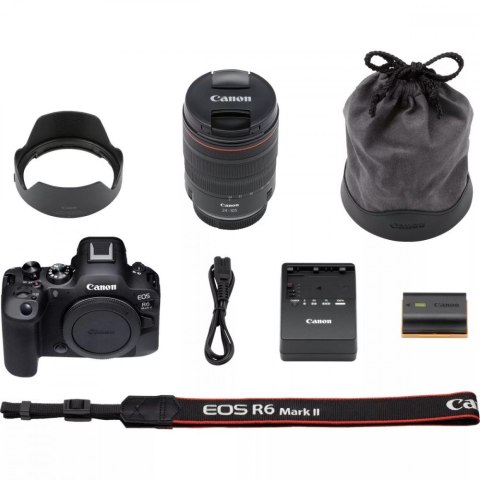 Aparat bezlusterkowy EOS R6 Mark II V5+RF24-105 L 5666C013 Aparat bezlusterkowy EOS R6 Mark II V5+RF24-105 L 5666C013