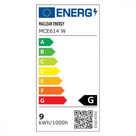 Lampka biurkowa LED 9W MCE614W Biała Lampka biurkowa LED 9W MCE614W Biała