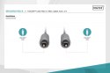 Kabel audio optyczny Toslink 2.2mm/Toslink 2.2mm M/M aluminium, 3m