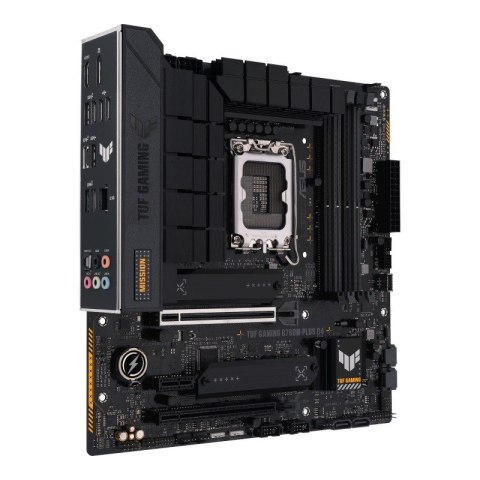 Płyta główna TUF GAMING B760M-PLUS D4 s1700 DDR4 DP/HDMI mATX Płyta główna TUF GAMING B760M-PLUS D4 s1700 DDR4 DP/HDMI mATX