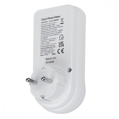 Miernik energii watomierz GB350F Miernik energii watomierz GB350F
