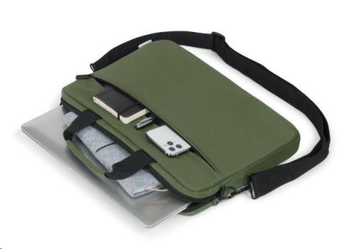 Torba do notebooka 13-14.1 cali BASE XX Slim Case oliwkowa zieleń Torba do notebooka 13-14.1 cali BASE XX Slim Case oliwkowa zieleń