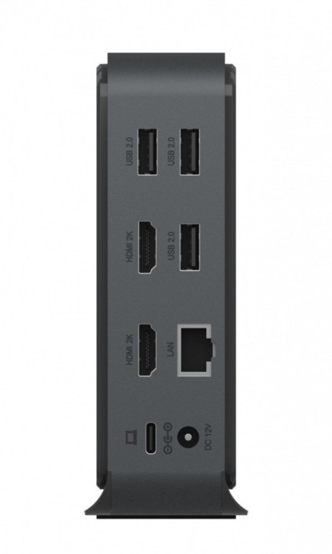 Stacja dokująca IB-DK2261AC 13w1 USB Type-C,7xUSB,czytnik kart,Audio in/out,LAN,HDMI Stacja dokująca IB-DK2261AC 13w1 USB Type-C,7xUSB,czytnik kart,Audio in/out,LAN,HDMI