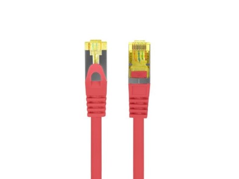 Patchcord kat.6a S/FTP CU 1.5m czerwony fluke Patchcord kat.6a S/FTP CU 1.5m czerwony fluke