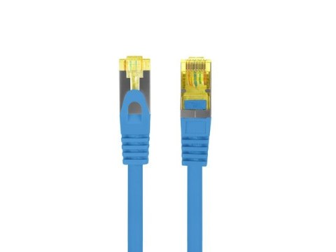 Patchcord kat.6a S/FTP LSZH CU 0.25m niebieski fluke Patchcord kat.6a S/FTP LSZH CU 0.25m niebieski fluke