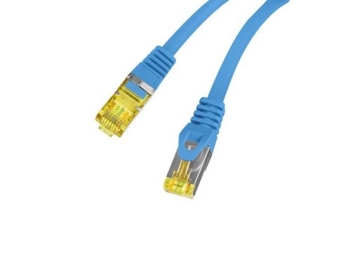 Patchcord kat.6a S/FTP LSZH CU 0.25m niebieski fluke Patchcord kat.6a S/FTP LSZH CU 0.25m niebieski fluke