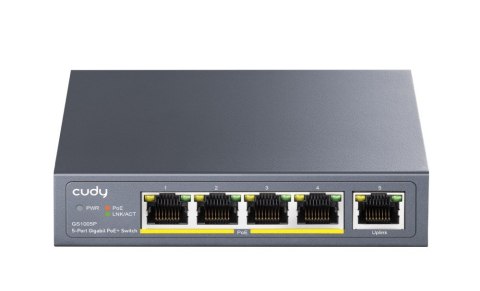 Przełącznik GS1005P Switch 5xGE (4xPoE+) 60W Przełącznik GS1005P Switch 5xGE (4xPoE+) 60W