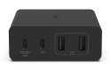 Ładowarka 108W 4-porty GaN 2xUSB- A 2xUSB-C czarna Ładowarka 108W 4-porty GaN 2xUSB- A 2xUSB-C czarna