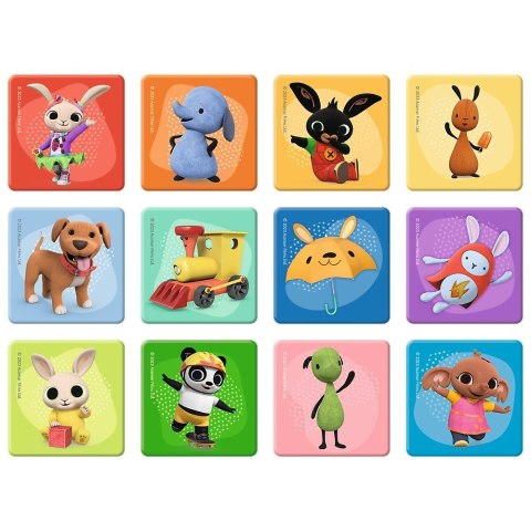 Puzzle 2w1 memos Bing z przyjaciółmi Puzzle 2w1 memos Bing z przyjaciółmi