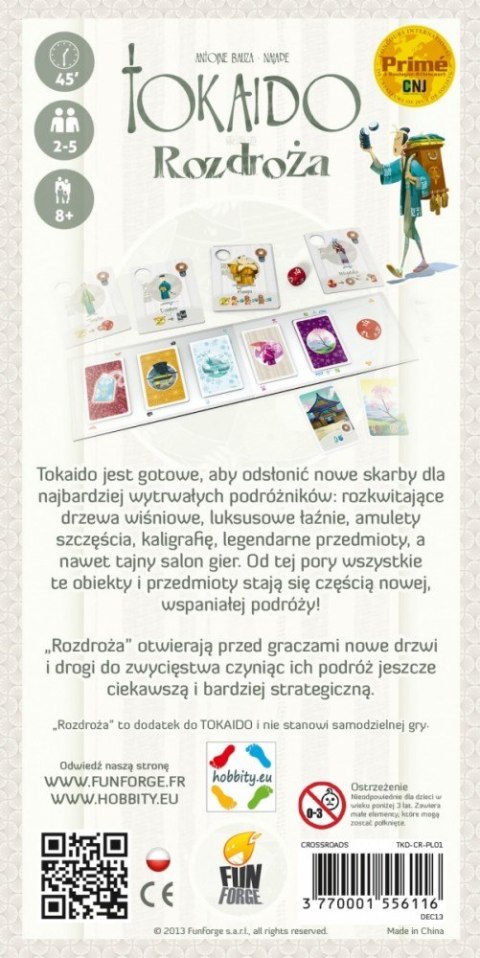 Gra Tokaido 5 edycja: Rozdroża (edycja polska) Gra Tokaido 5 edycja: Rozdroża (edycja polska)