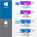 Mobilna stacja dokująca UH1440P USB-C Dual Video 85W Pass Through Power Mobilna stacja dokująca UH1440P USB-C Dual Video 85W Pass Through Power
