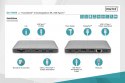 Stacja dokująca USB-C 11-portów z Thunderbolt 3, 8K 30Hz, PD 3.0, RJ45, Aluminiowa Stacja dokująca USB-C 11-portów z Thunderbolt 3, 8K 30Hz, PD 3.0, RJ45, Aluminiowa