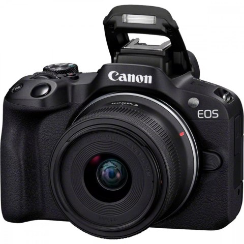 Aparat bezlusterkowy EOS R50 czarny + RF-S 18-45+ RF-S 55-210 5811C023