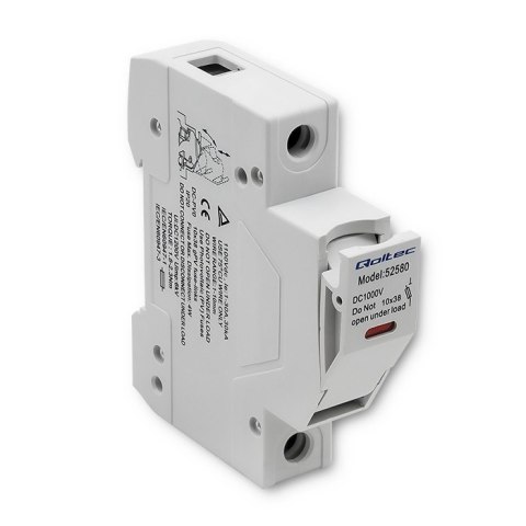 Podstawa bezpiecznikowa z diodą + bezpiecznik DC | 1P | 1000V | 15A | 10x38 | solar Podstawa bezpiecznikowa z diodą + bezpiecznik DC | 1P | 1000V | 15A | 10x38 | solar