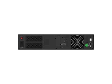 Zasilacz awaryjny UPS Line-interactive 3000VA 8xIEC C13 USB-B EPO LCD 2U Zasilacz awaryjny UPS Line-interactive 3000VA 8xIEC C13 USB-B EPO LCD 2U
