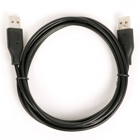 Kabel USB AM-AM 1.8m czarny Kabel USB AM-AM 1.8m czarny