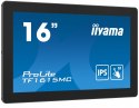 Monitor 15.6 cala TF1615MC-B1 IPS,pojemnościowa 10 punktów,450cd/m2,IP65,7H,HDMI,DP,VGA