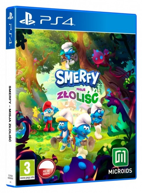 Gra PlayStation 4 Smerfy Misja Złoliść Edycja Standardowa Gra PlayStation 4 Smerfy Misja Złoliść Edycja Standardowa
