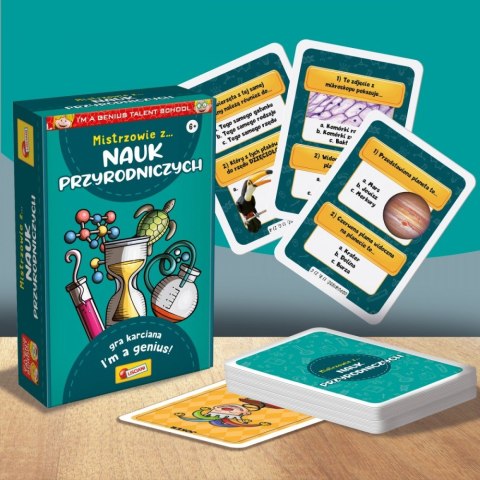 Gra karciana - Mistrzowie z nauk przyrodniczych Gra karciana - Mistrzowie z nauk przyrodniczych
