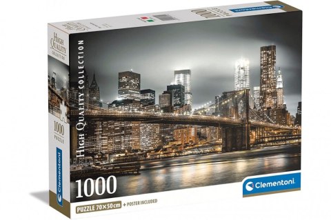 Puzzle 1000 elementów Compact New York Skyline Puzzle 1000 elementów Compact New York Skyline