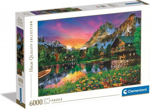 Puzzle 6000 elementów Alpejskie jezioro Puzzle 6000 elementów Alpejskie jezioro