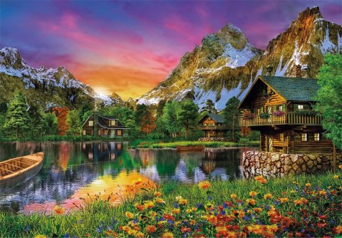 Puzzle 6000 elementów Alpejskie jezioro Puzzle 6000 elementów Alpejskie jezioro