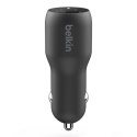 Dwuportowa ładowarka samochodowa BoostCharge z PPS 37W USB-C PD Dual PPS USB-C 25W USB-A 12W Dwuportowa ładowarka samochodowa BoostCharge z PPS 37W USB-C PD Dual PPS USB-C 25W USB-A 12W