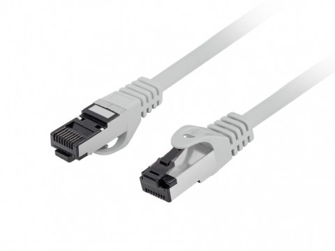 Patchcord kat.8.1 S/FTP CU 3m fluke passed szary Patchcord kat.8.1 S/FTP CU 3m fluke passed szary