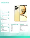 Smartfon C53 128GB 6GB Champion Gold RMX3760