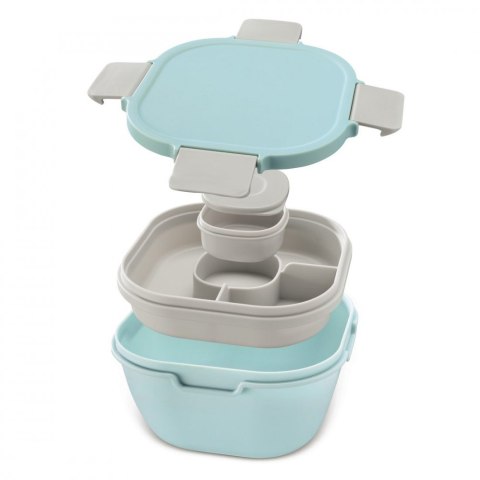 Lunchbox dwukomorowy Hama na sałatkę 1400 ml TO GO Lunchbox dwukomorowy Hama na sałatkę 1400 ml TO GO