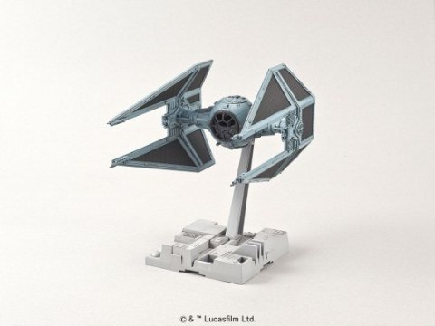 Model plastikowy Star Wars Bandai Tie Interceptor 1/72 Model plastikowy Star Wars Bandai Tie Interceptor 1/72